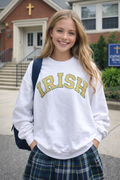 Irish Catholic School Spirit Embroidered Sweatshirt