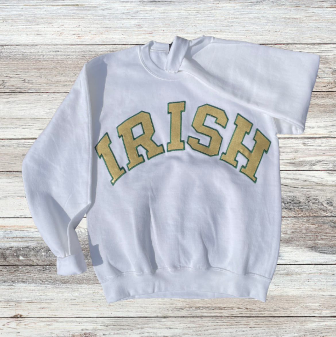 Irish Catholic School Spirit Embroidered Sweatshirt