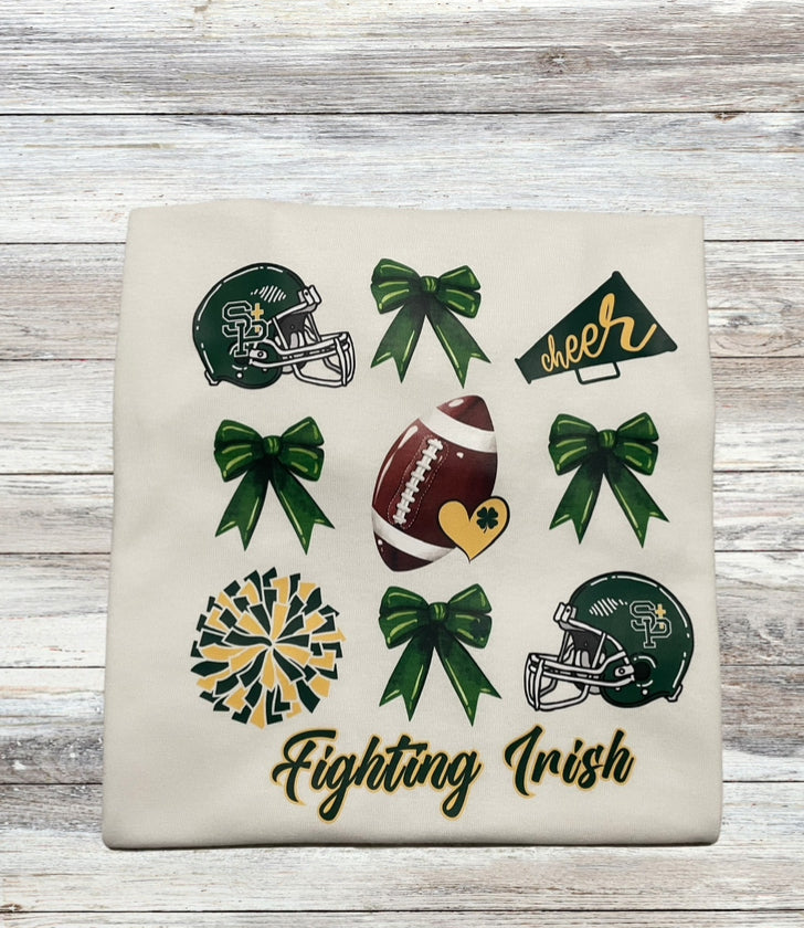 Fighting Irish Football Game Day Tee