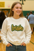 Irish Sequin Sweatshirt